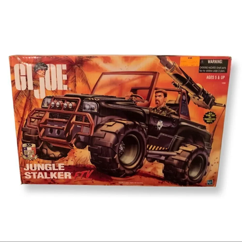 35thAnniversary 1998 Hasbro GI Joe JUNGLE STALKER FTV New unopened unassembled